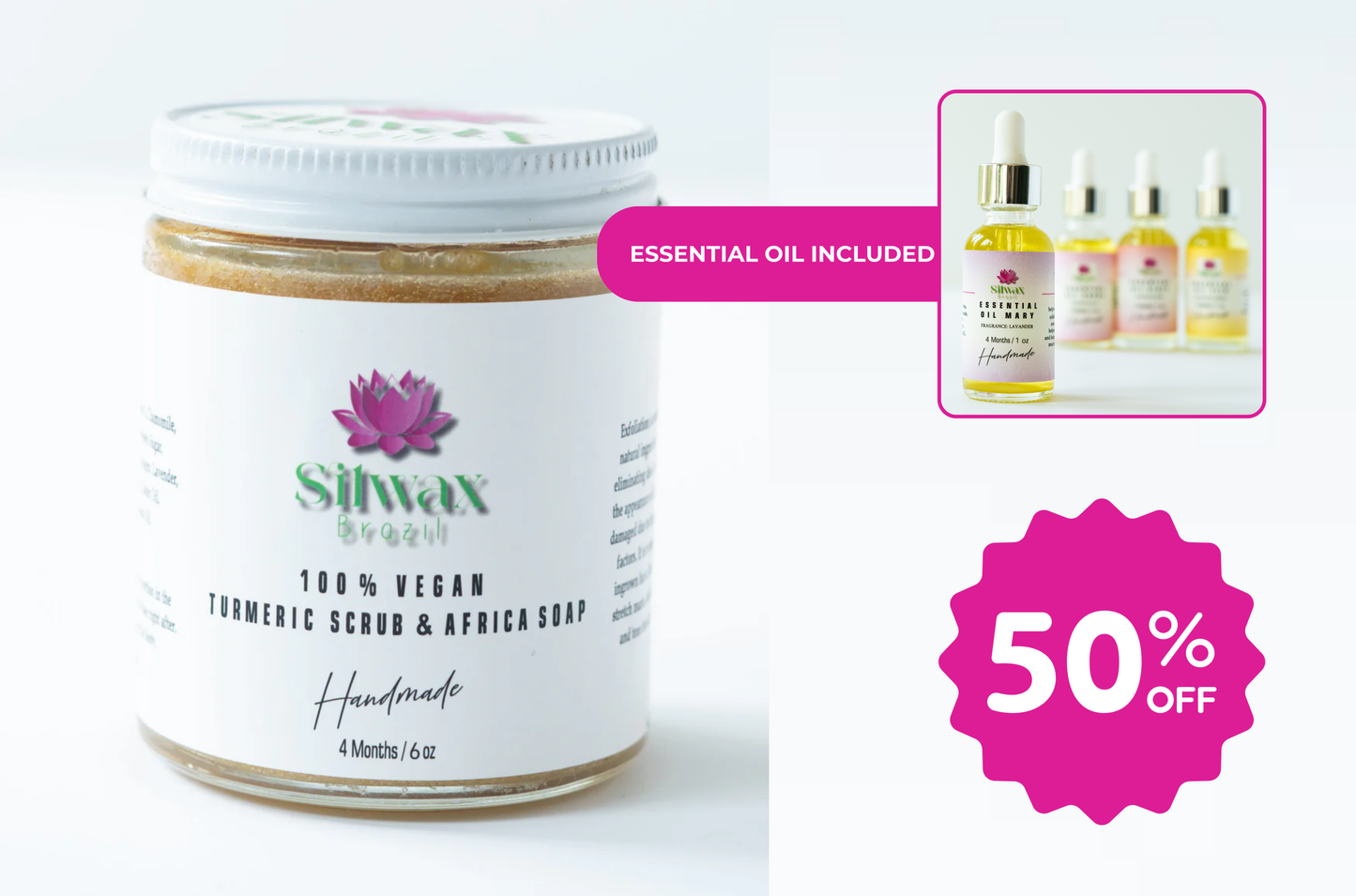 Scrub + Essential Oil Kit