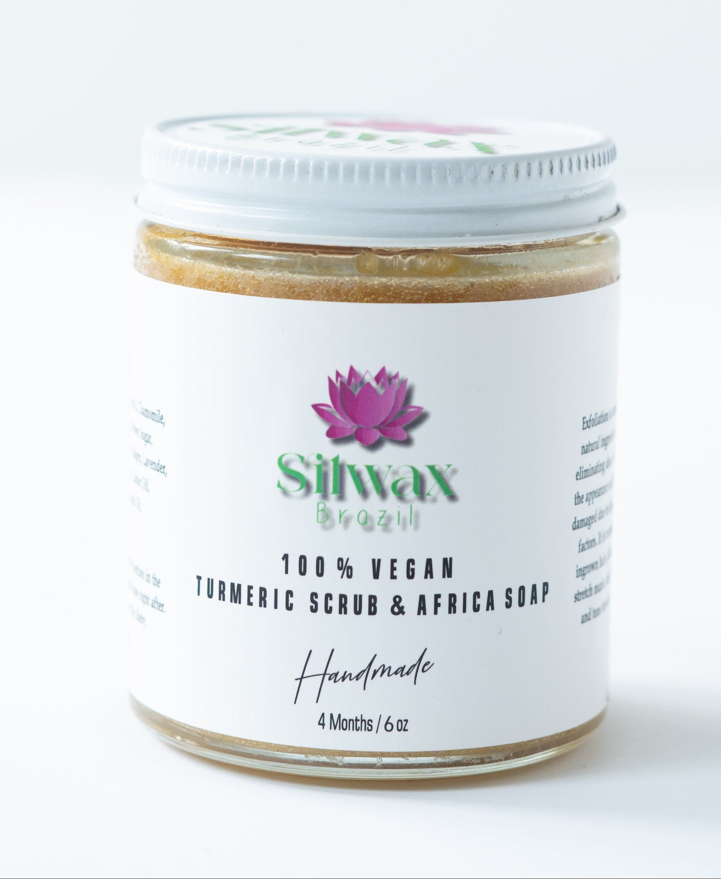 Organic Turmeric & African Black Soap Scrub