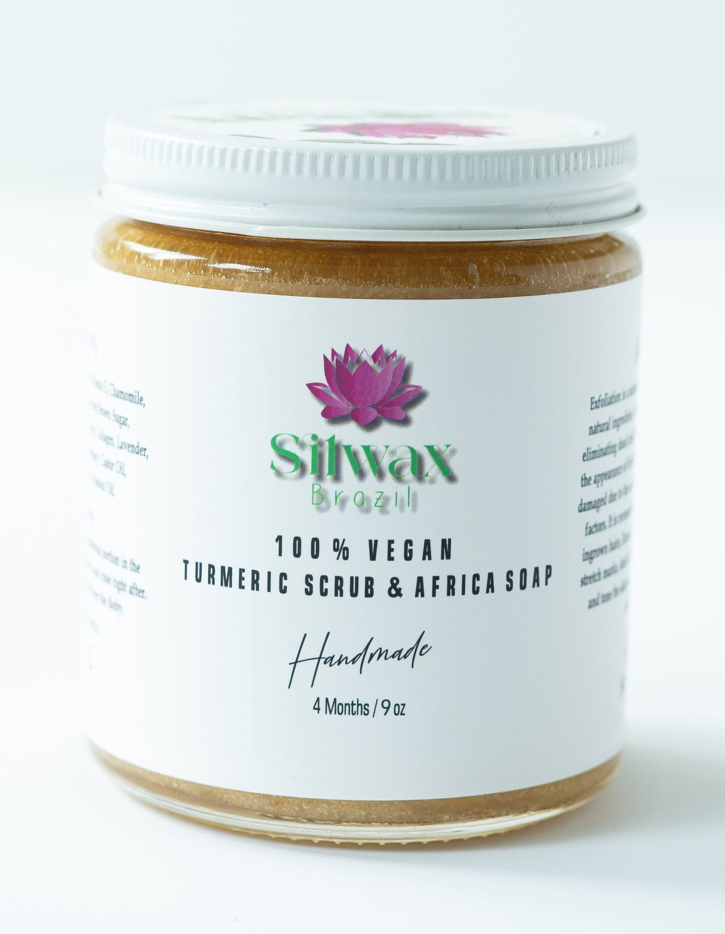 Organic Turmeric & African Black Soap Scrub