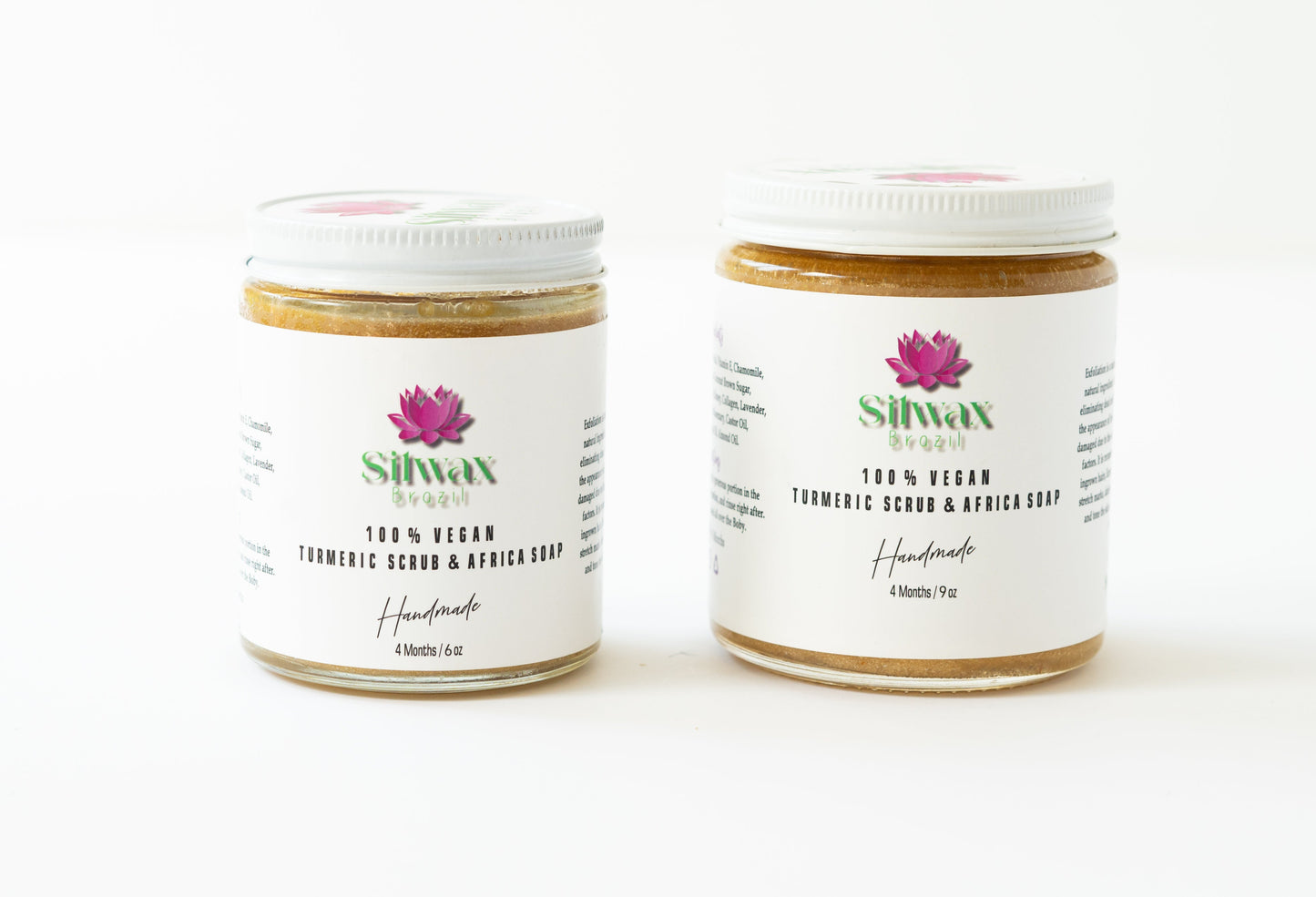 Organic Turmeric & African Black Soap Scrub