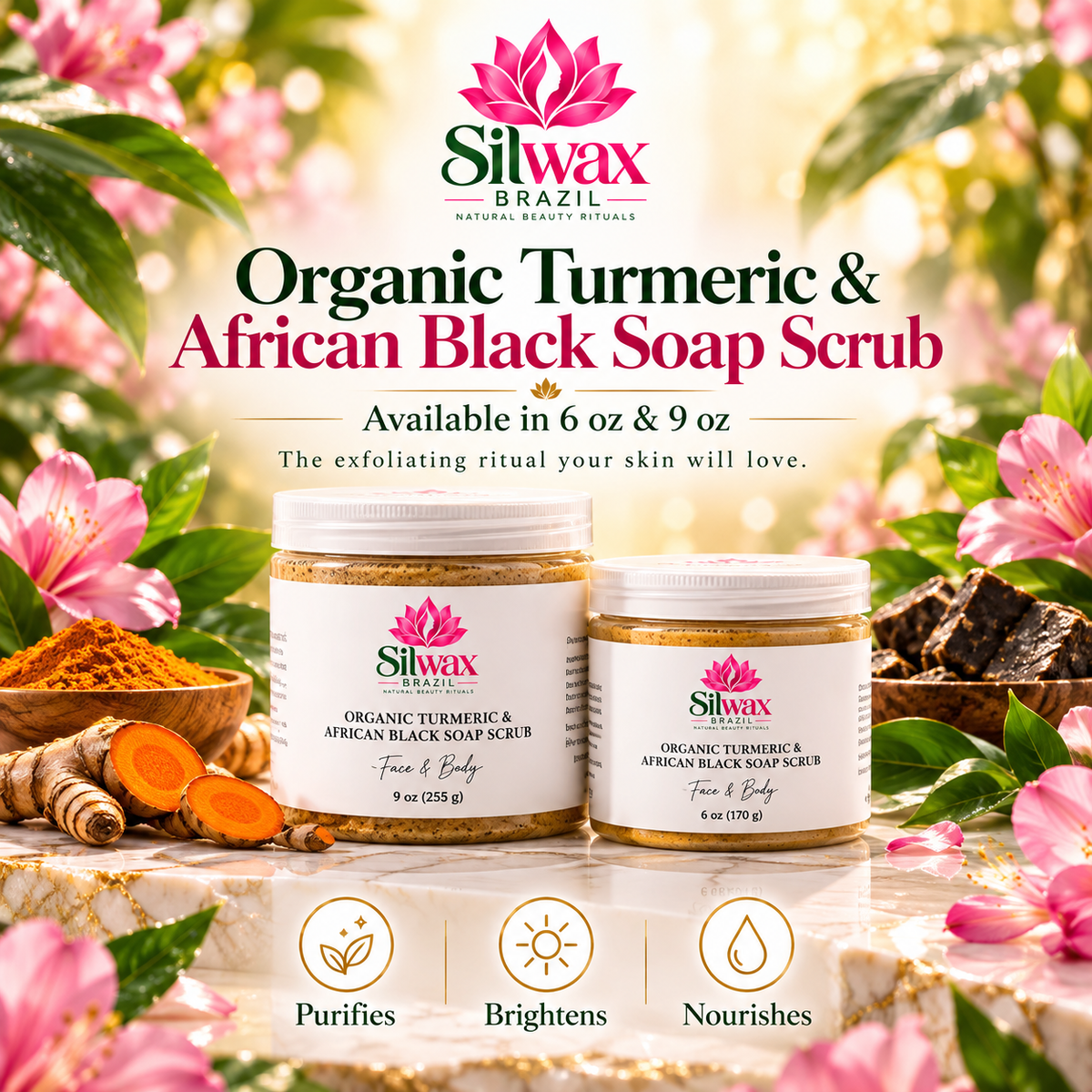 Exfoliante tumeúrico 100% vegano