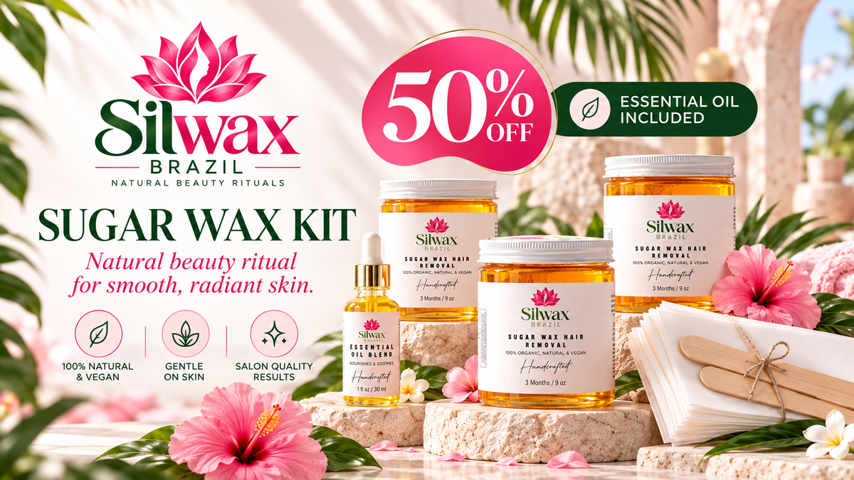 Sugar Wax + Essential Oil Kit